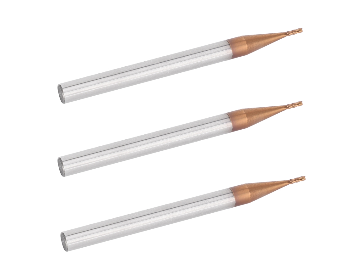 Conjunto De 3 Ferramentas De Fresamento Em Aço Tungstênio Cnc Da Laxiscreed Para Madeira E Corte Eficiente