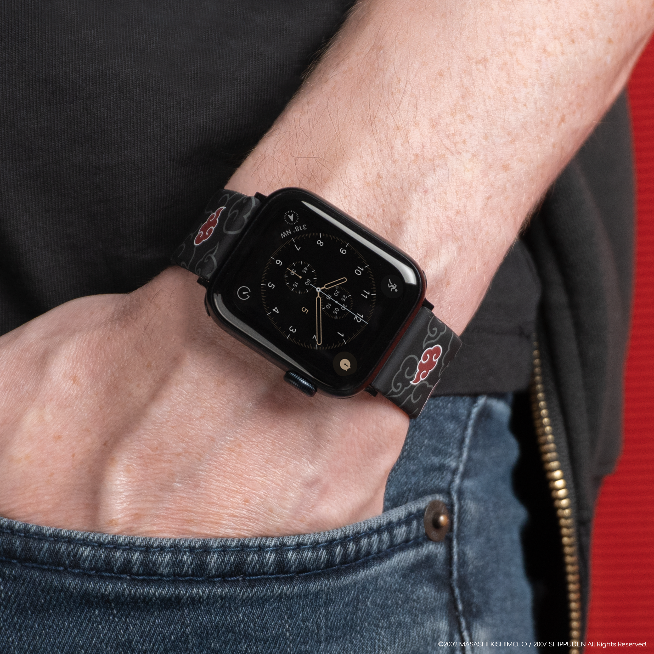 Pulseira Abyx Fit Naruto Shippuden Smartwatch – Nuvem Akatsuki