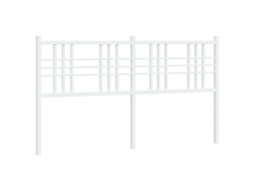 Cabeceira de substituição de 160 cm em metal branco, exclusiva da MAISON.