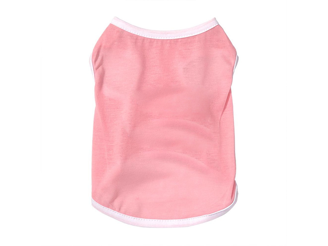 Roupa de Cão Colete Algodão Filhote Traje Verão Bonito