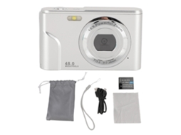Câmera Mali digital 1080p 48MP com zoom digital 16x e tela IPS 2.4 polegadas