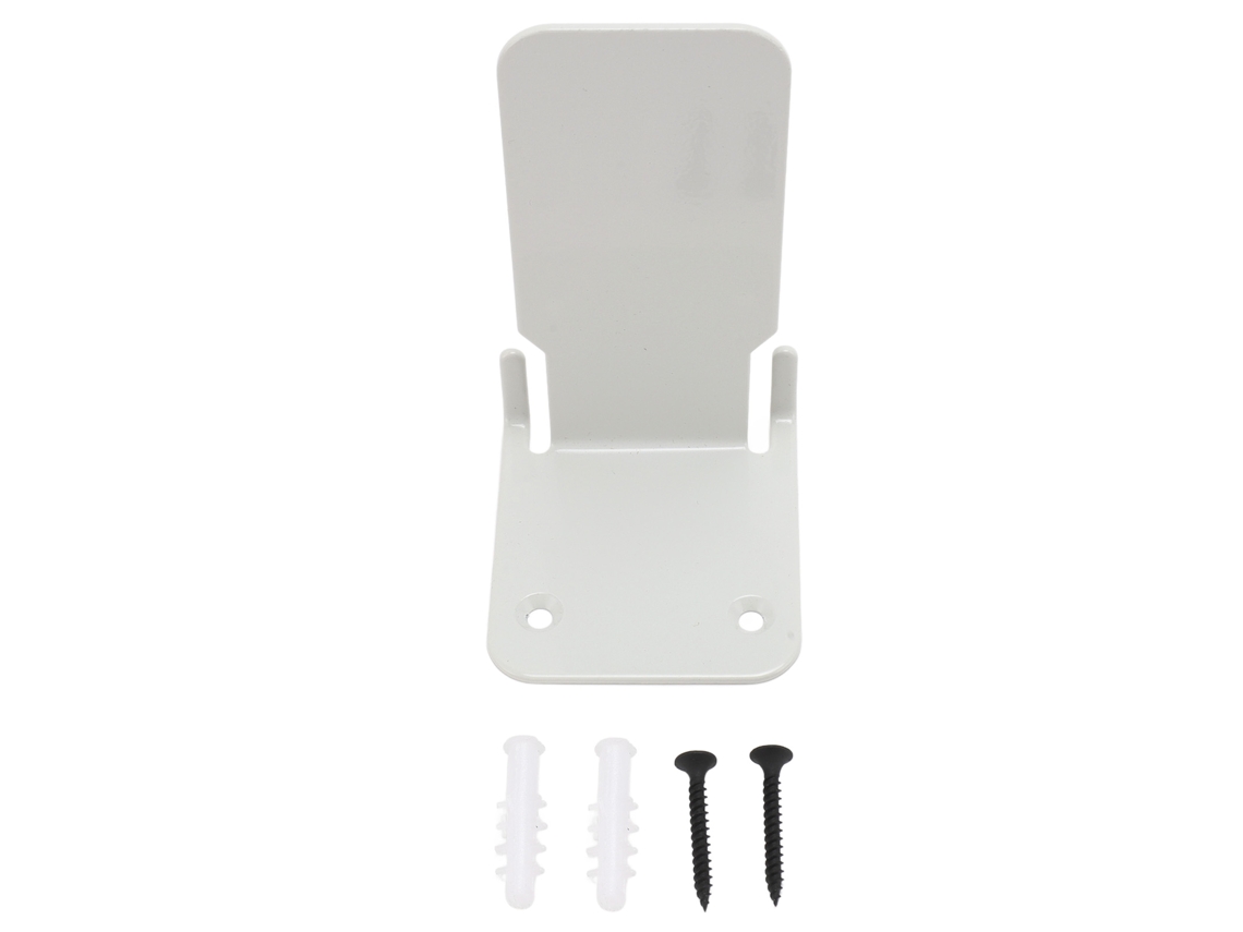 Estante Flutuante Invisível de Metal para Parede, para Quarto, Sala e Escritório Branco