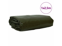Lona 650g / M² Verde Oliva 1 X 2,5 M Lona Com Revestimento Em Pvc