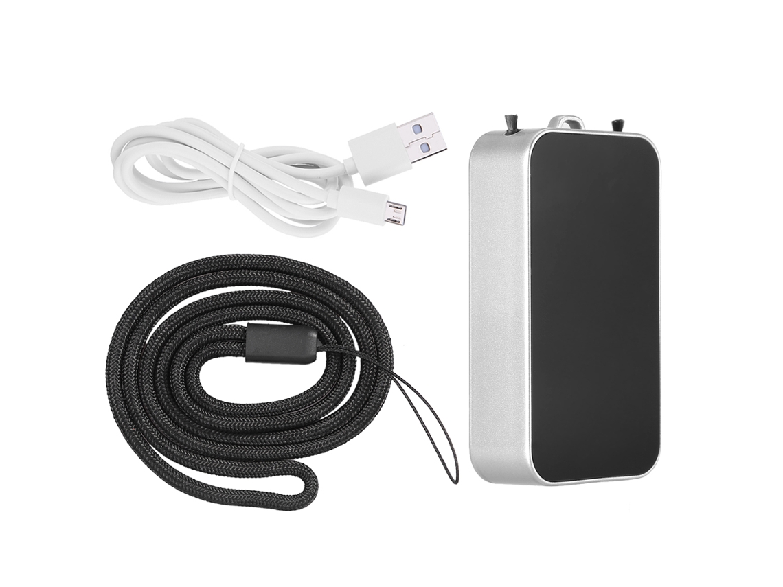 Laxiscreed Purificador De Ar Pessoal Portátil Usb Para Pm2.5 E Fumo, Compacto E Eficiente