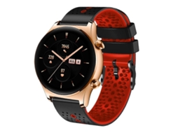 Pulseira De Silicone Perfurada Bicolor De 22 Mm Para O Relógio For Honor Gs 3.
