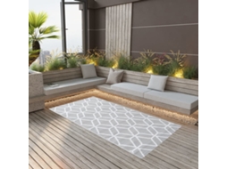 Vidaxl Tapete De Exterior 160x230 Cm Arakil Pp Cinzento