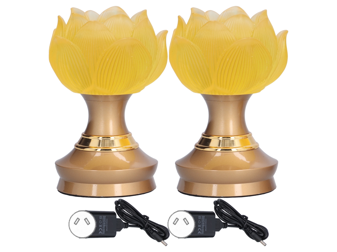 Lâmpada de Buddha Led Amarela com Luz Ajustável LAXISCREED
