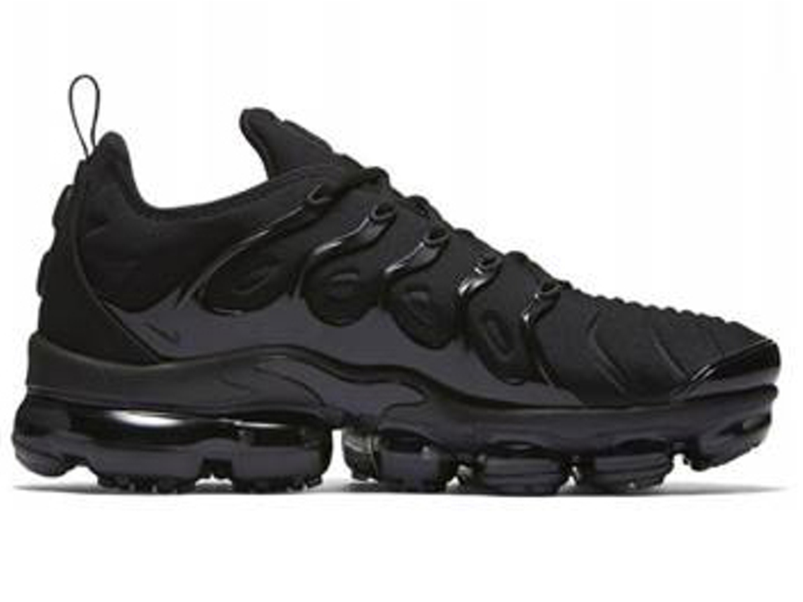T nis NIKE Air Vapormax Plus Homem Preto Tecido Material