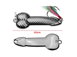 Isca de Pesca com Lure 7g 42mm Preta