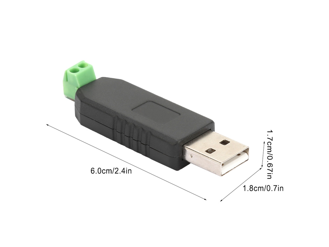 Módulo Conversor Usb Para Rs485 (2 Unidades), Compatível Com Win8/win7/linux/xp/vista.