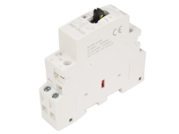 Contator Ac 2p 25a 220v Com Chave Manual Din Rail