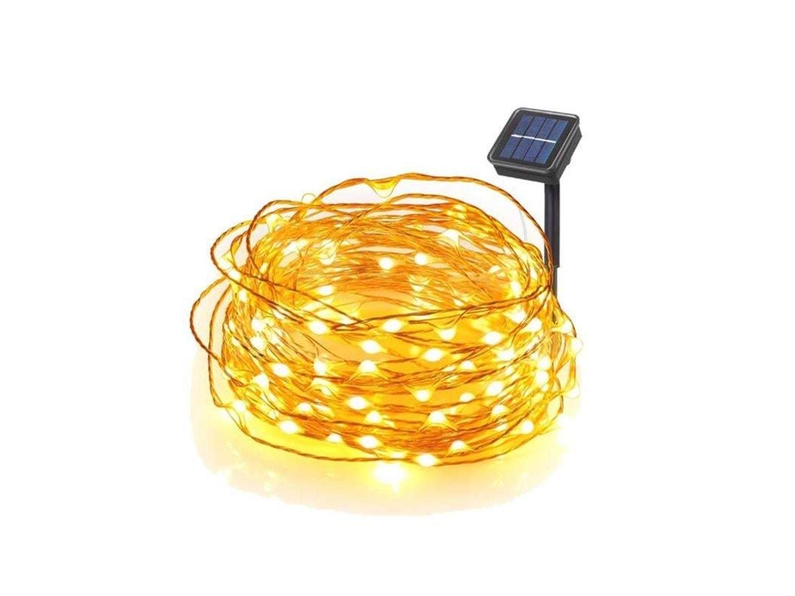 Lanterna Solar em Série de 20 Metros e 200 Fluídos* ZYBLSSBB