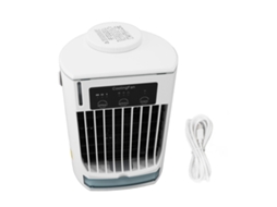 Ventilador de Ar Portátil com Humidificador e Misturador 500ml LAXISCREED para quarto, escritório e camping