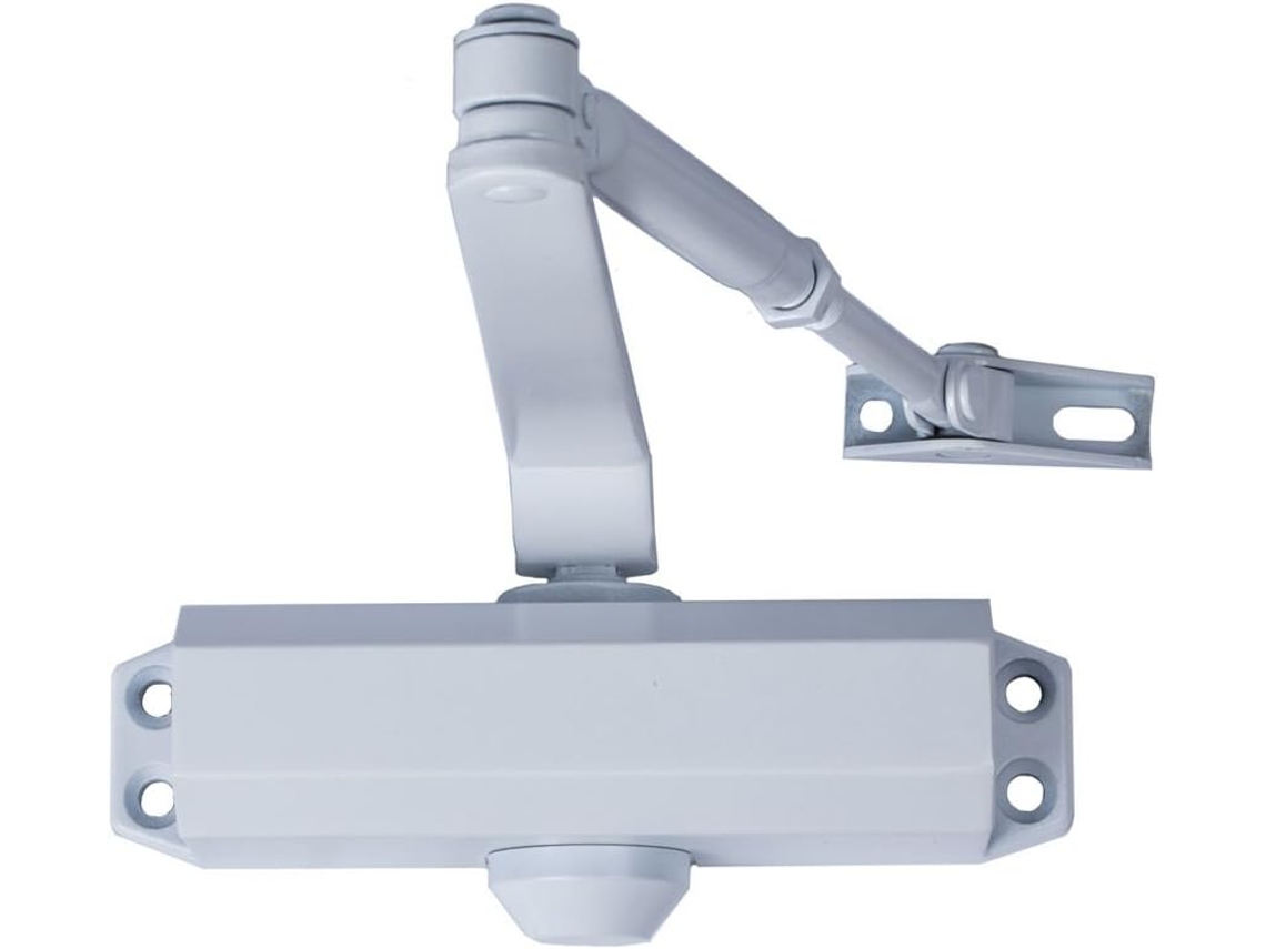 Fechaporas Com Retentor Força 3 Branco Para Portas 80/100 Cm