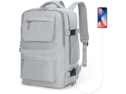 Mochila De Viagem Ryanair Bolsa De Mão Abaixo Do Assento Com Porta Usb E Compartimento Para Sapatos 14" Pc
