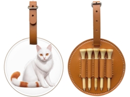 Bolsa para Tees de Golfe Van Lake Cat, fácil de transportar | S/MARCA