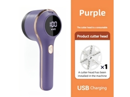 Máquina Elétrica para Remoção de Fiapos e Bolinhas com 3 Velocidades Depiladora Portátil Usb, Multifunções, Moderno, Doméstico, Arrumaçã STELASPLEN
