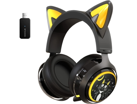 Auscultadores CHRONUS YXEJ - 1018 - 11hmy (Bluetooth - Preto)