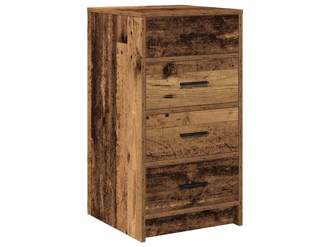 Buffet de Madeira Antiga MAISON EXCLUSIVE em Madeira Processada (40x41x75 cm)