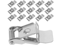Clips de Fixação com Mola para Spots Embutidos, 50 Peças, Metal de Alta Resistência, Suportes. SFUSHOS