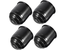 Conjunto de 4 peças de camada protetora para bola de reboque engate com anel de travamento.