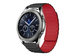 Pulseira De Silicone Magnética Em Formato De I De 22 Mm