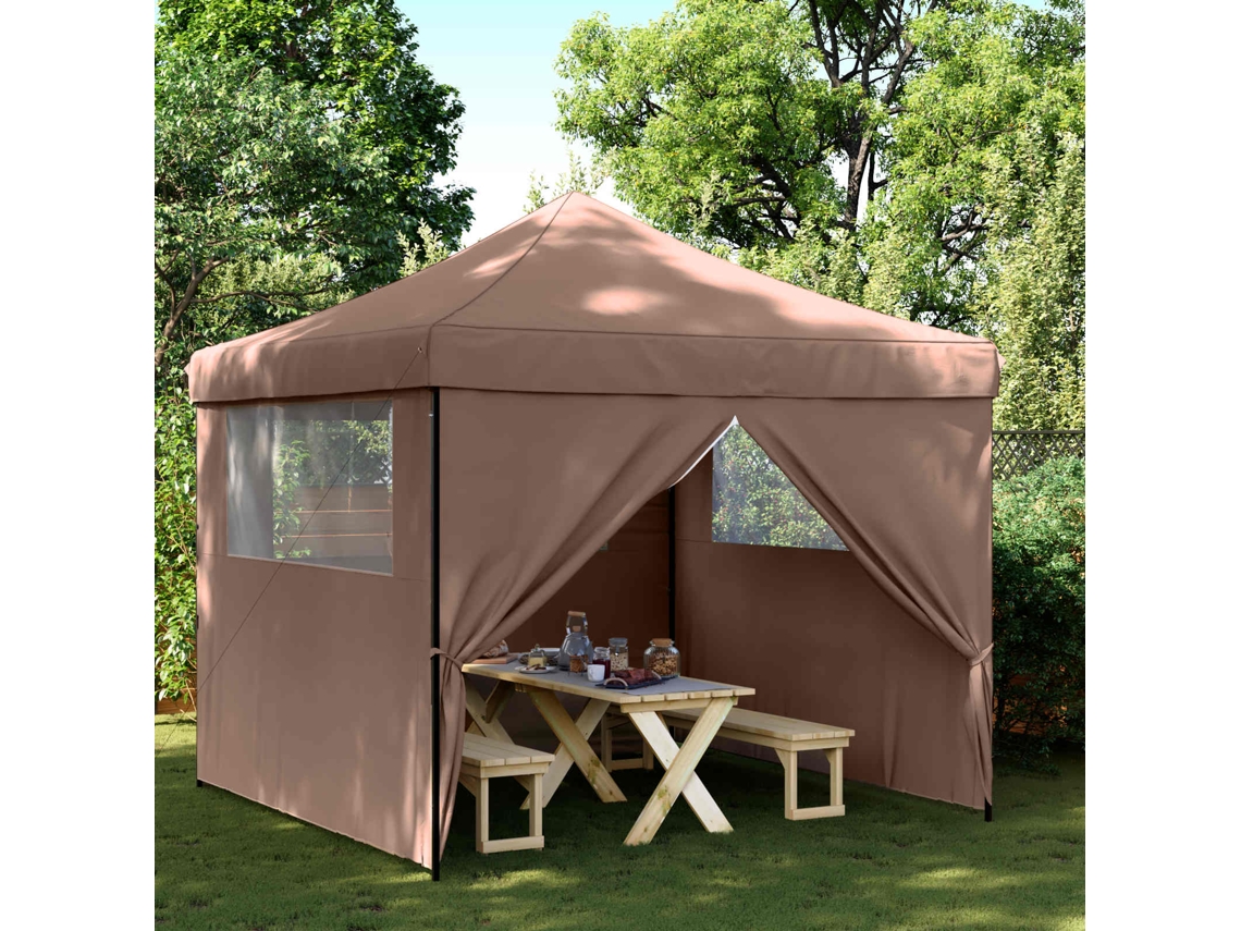 Vidaxl Tenda De Festa Castanho 292 X 292 X 315 Cm Tecido Oxford