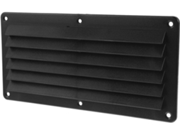 Grelha De Ventilação Retangular Em Abs Para Autocaravanas E Camiões.