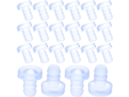 Unomor 50-protetores De Silicone Transparentes, Espaçadores Antiderrapantes, Fáceis De Instalar Para Pés Cadeiras E