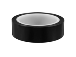 Fita Adesiva Preta Com Design Lateral Para Bloqueio Da Luz Led, Resistente A Altas Temperaturas, Adequada Para