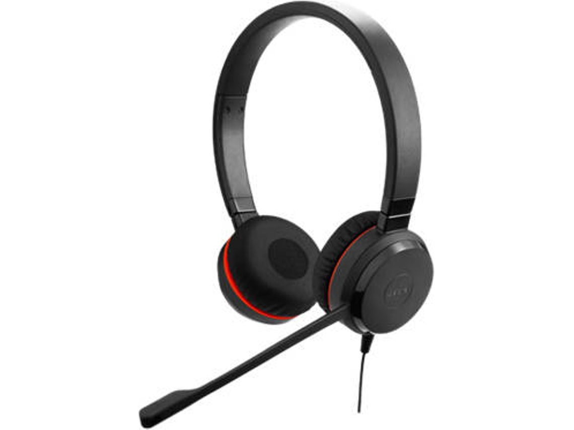 Auscultadores com Fio JABRA Evolve 30 (On Ear - Multiplataforma - Preto)