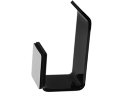 Support Mural Et Accessoires De Jeux En Acrylique Noir Pour Casque Audio Forme En U Stable Et