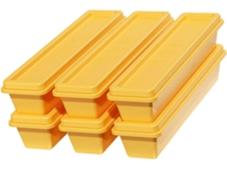 Forma De Gelo Para Bebidas Geladas Em Formato De Batata Frita Com Tampa Acessórios Em Casa Formas
