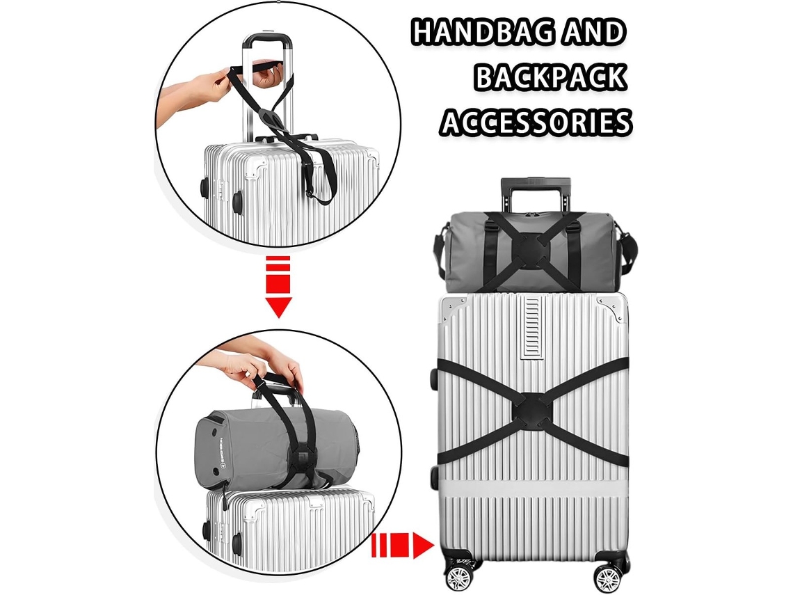 Adaptador de viagem AQUAFORGE para África do Sul, compacto, branco