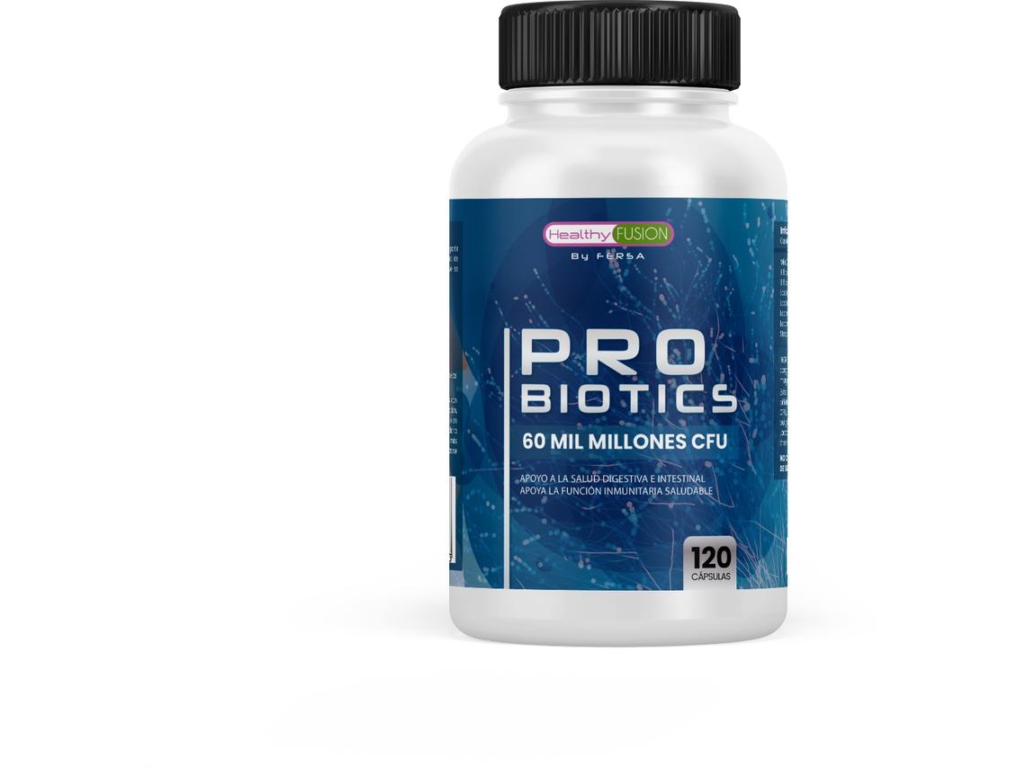 Probióticos Apoia a Saúde Digestiva e Intestinal Apoia a Função Imunológica Saudável 60 Bilhões de Ufc 120 Cápsulas
