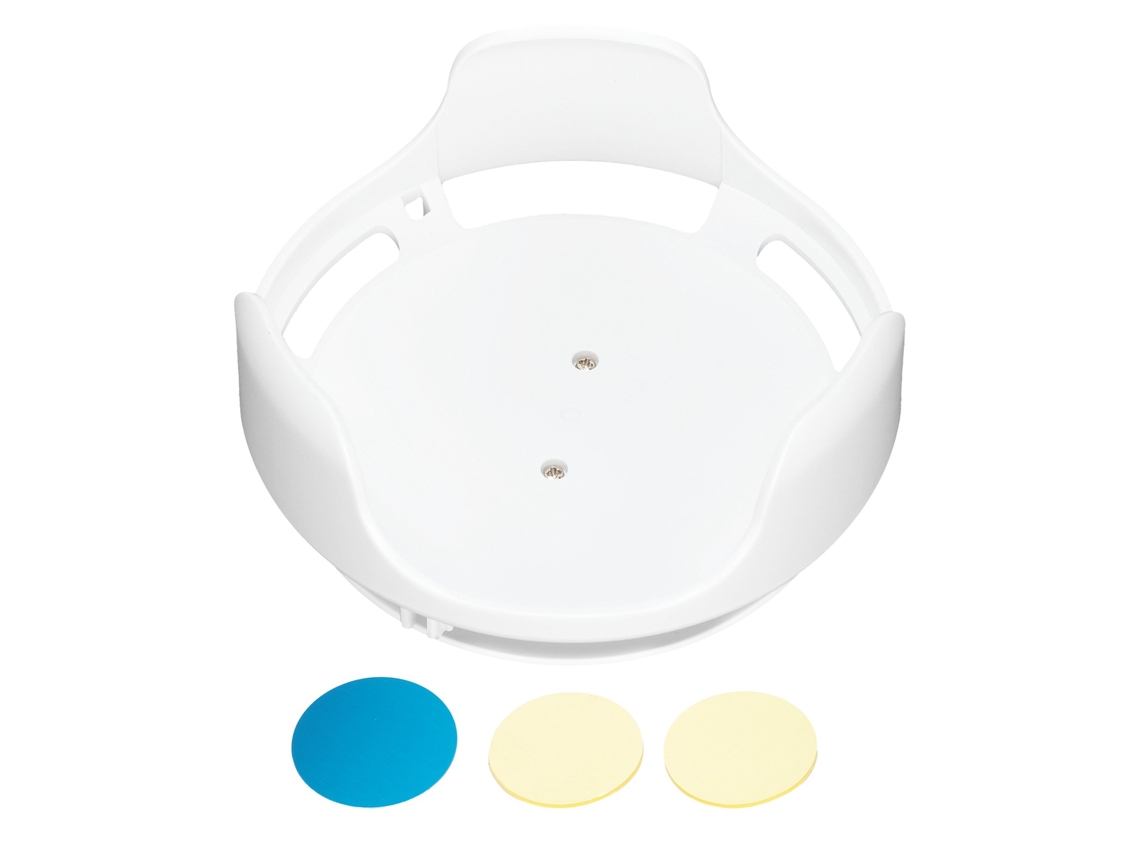 Suporte de Parede sem Furação para Echo Dot 3ª Geração com Gestão de Cabos, Branco, S/MARCA