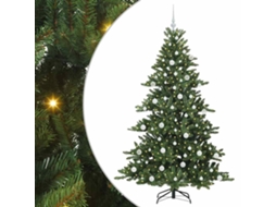Conjunto 1 Árvore De Natal Artificial Vidaxl Verde Pvc (180 Cm)