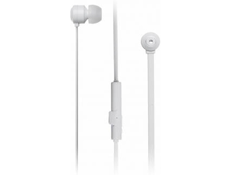 Auriculares Bluetooth KITSOUND Ribbons (In Ear - Branco)