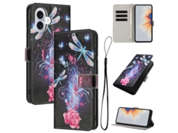 Capa De Couro Para Celular Com Estampa De Desenho Colorido Para Iphone 17