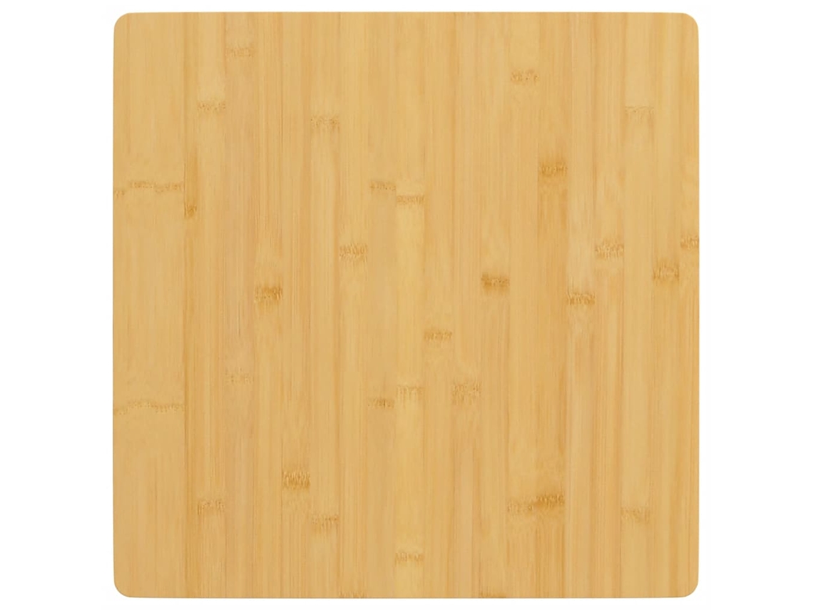 Vidaxl Tampo De Mesa 50x50x2,5 Cm Bambu