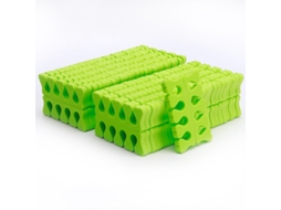 Separador De Dedos De Espuma Para Unhas 100pcs Soft Separator Manicure Pedicure Ferramenta Verde