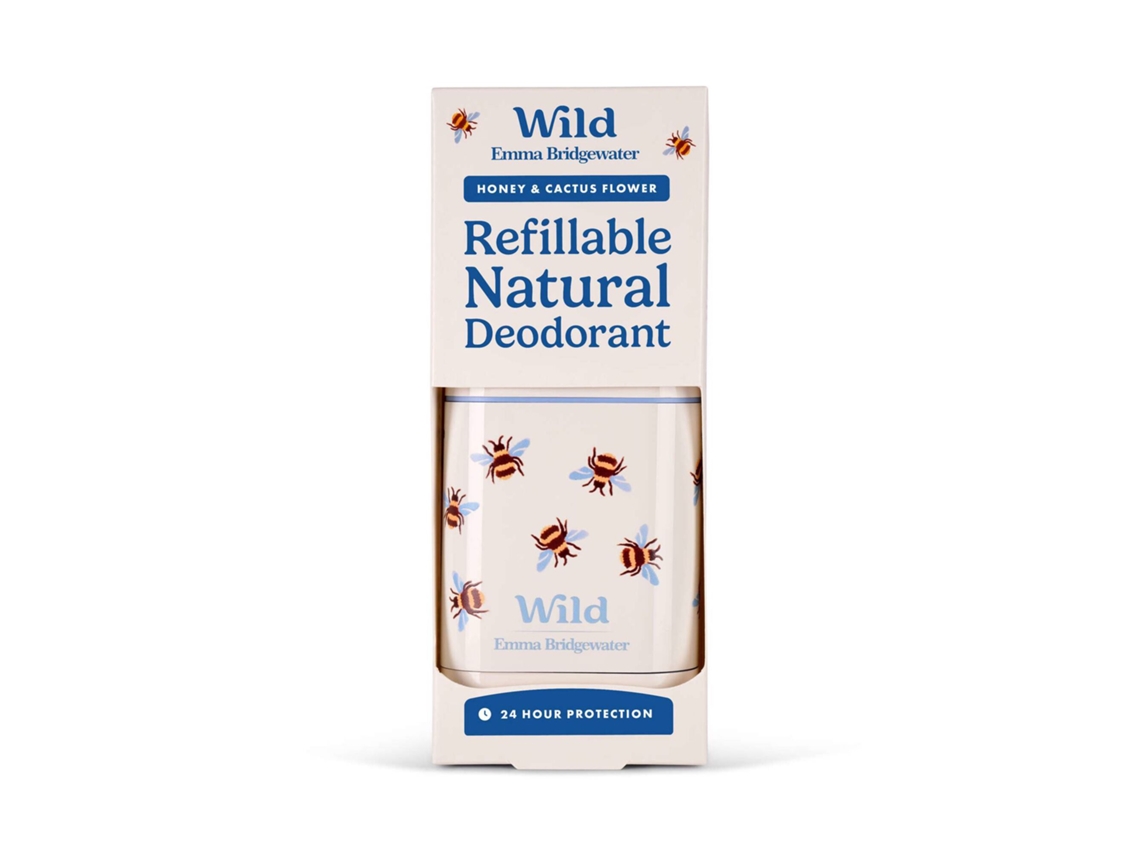 Refillable Natural Deodorant Honey Cactus Wild