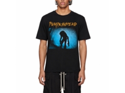 Rockinstone Pumpkinhead Movie Silhouette Black Adult T-shirt Size:xxxl