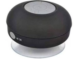 Mini Hifi Portátil Com Ducha Impermeável, Piscina, Alto Falante Bluetooth Sem Fio Viva Voz Com Microfone Yizhood (preto)