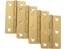 Conjunto De 4 Pequenas Douradas Em Cobre, Ideais Para E A Volta Às
