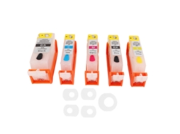 Cartucho de Tinta Pp 4 Cores com Chip Permanente, Combo Pack S/MARCA