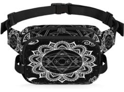 Pochete Mandala Étnica Tropicallife (22x6x15cm) impermeável