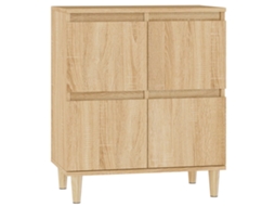Sideboard, Sideboards Vidaxl Marrom Madeira Processada (n/a)