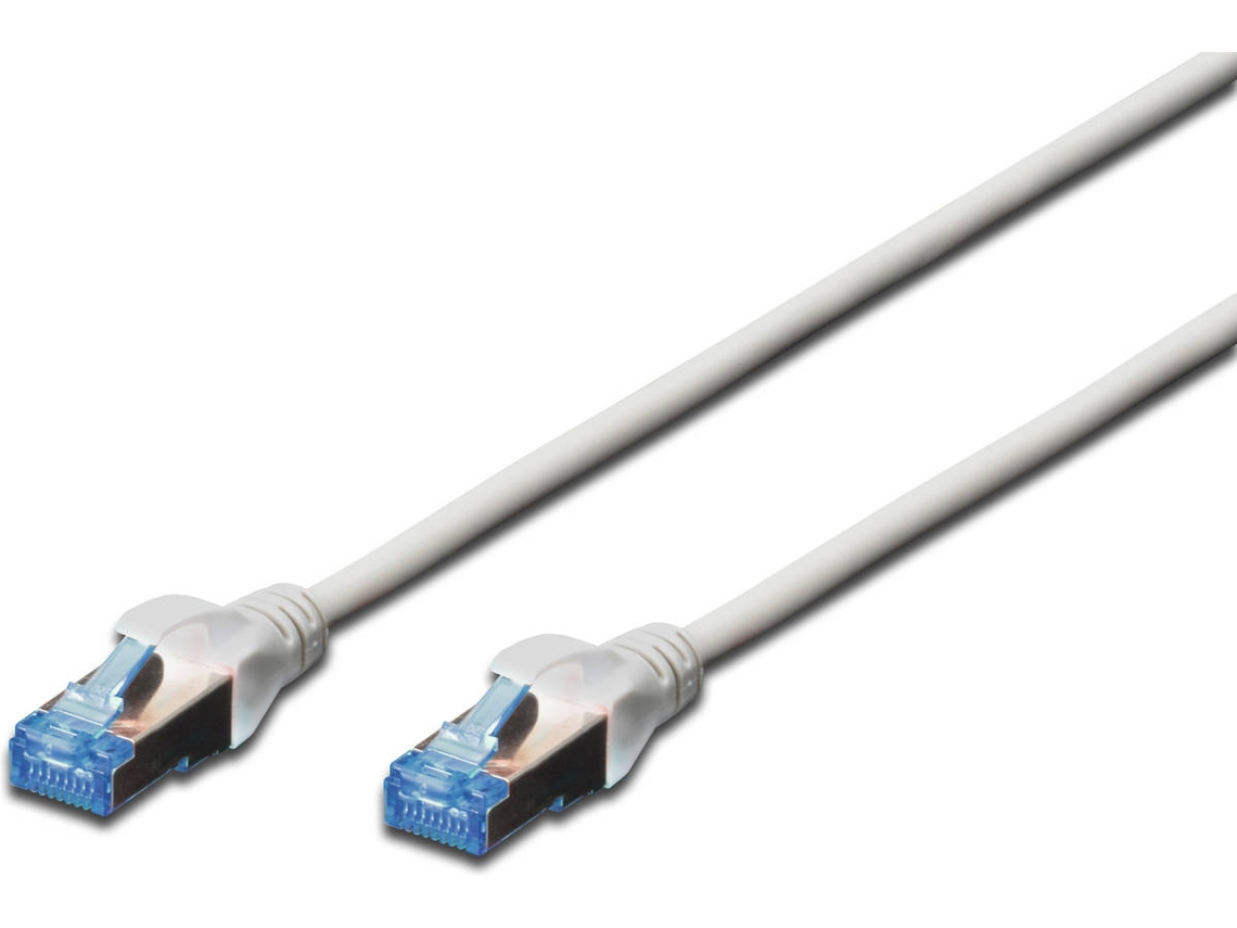 Cabo de Rede DIGITUS (RJ45 - 2 m - Cinzento)