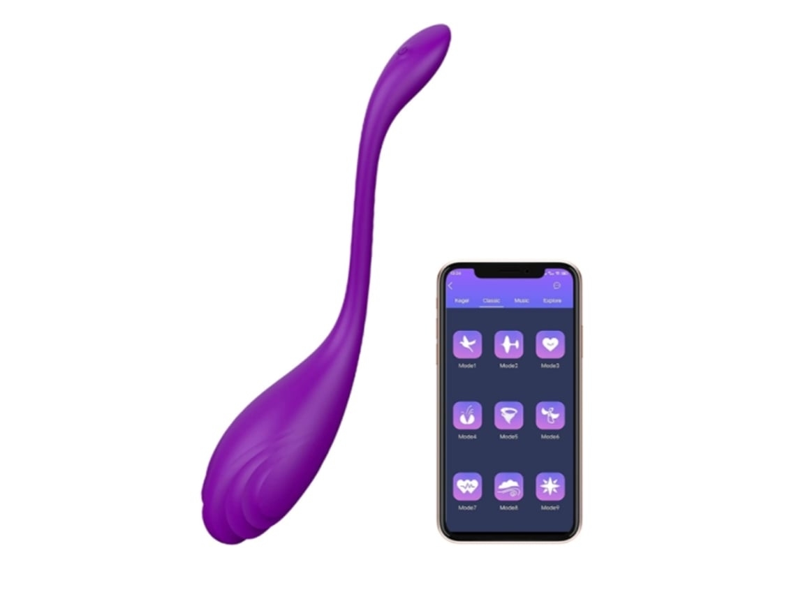Vibrador De Ovo De Controle App Carregamento Usb Vibrador De Bala À Prova Dágua Ushion